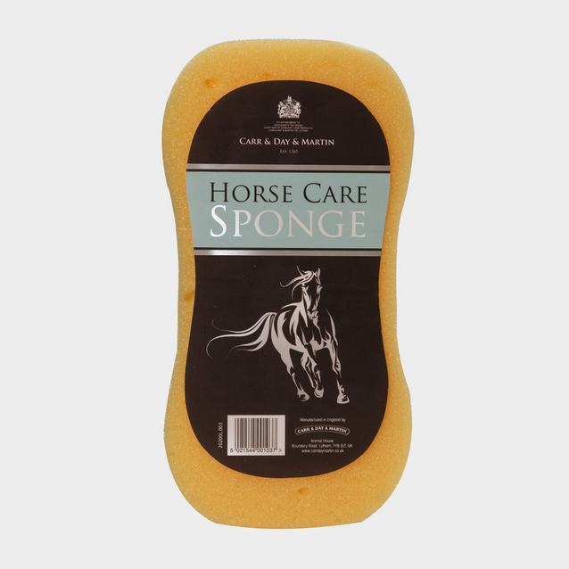 Yellow Carr and Day and Martin Horse Care Sponge Yellow image 1