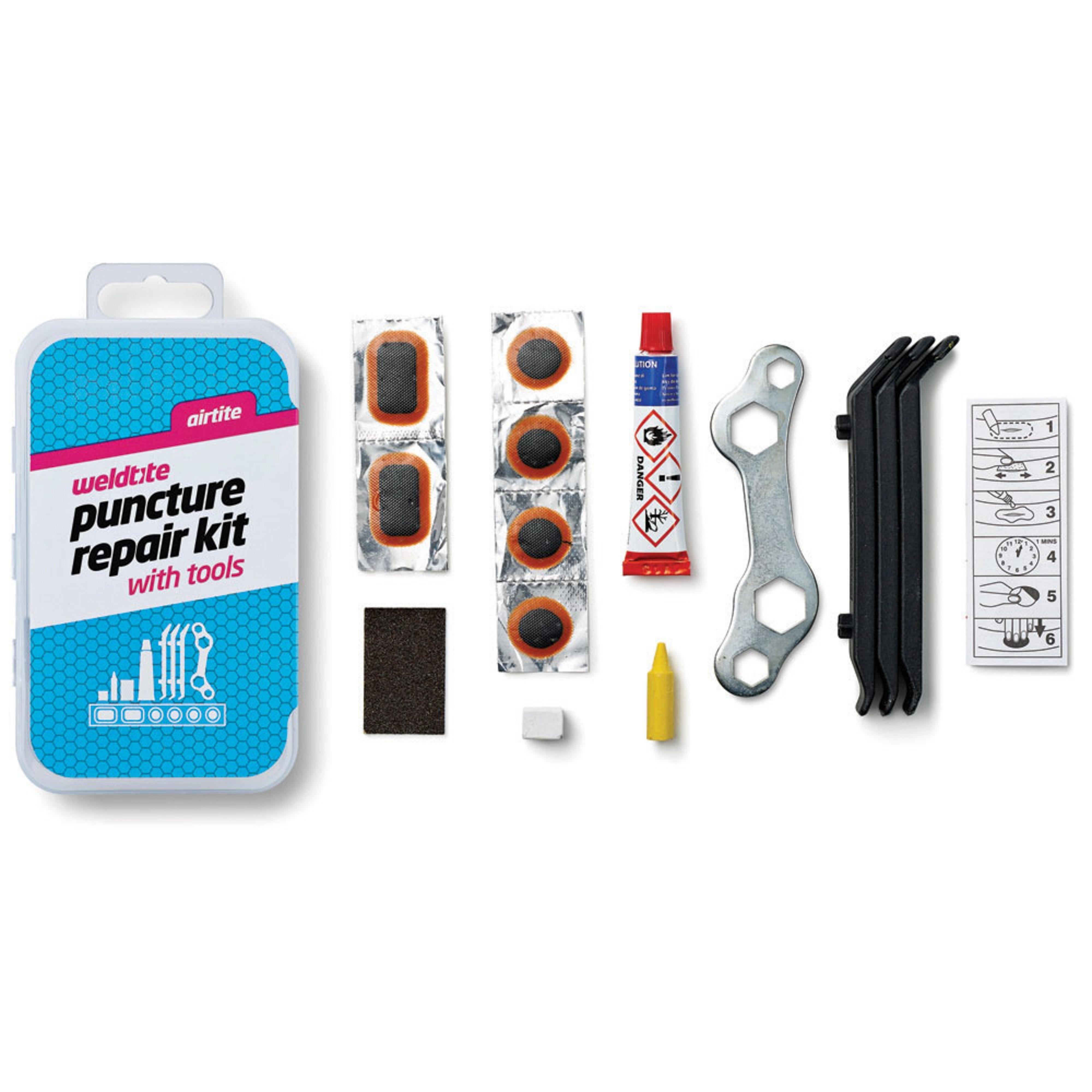 Weldtite Puncture Cure Kit (includes Spanner and Tyre Lever Review