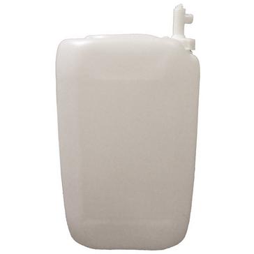 White GROVE Plastic Jerrycan with Tap (25 Litre)
