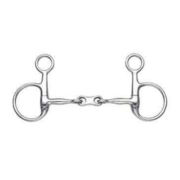 Silver Shires Hanging Cheek French Link Snaffle