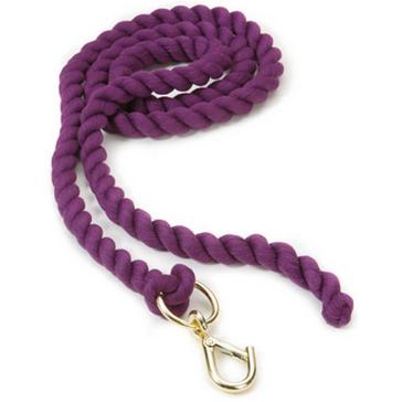 Purple Shires Plain Leadrope Purple