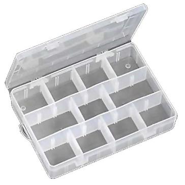 Clear FLADEN 11 Section Tackle Box