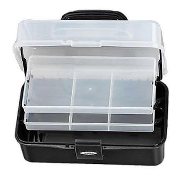 Black FLADEN Two-Tray Cantilever Box (Small)