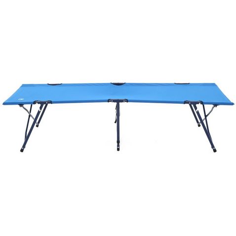 Royal Blue HI-GEAR Folding Camp Bed