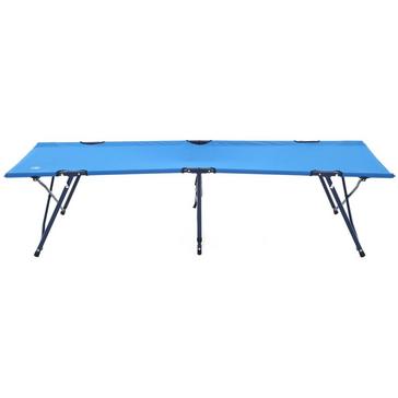 Blue HI-GEAR Folding Camp Bed