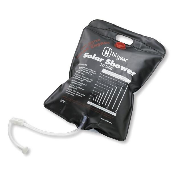 HI-GEAR Solar Shower 20 Litres GO Outdoors