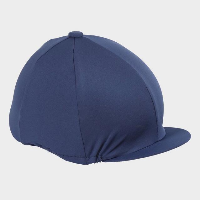 Blue Shires Plain Hat Cover Navy image 1