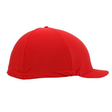 Red Shires Plain Hat Cover Red