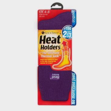 Purple Heat Holders Original Socks Purple