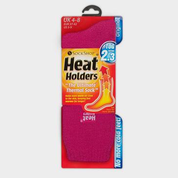 Pink Heat Holders Original Socks in Raspberry