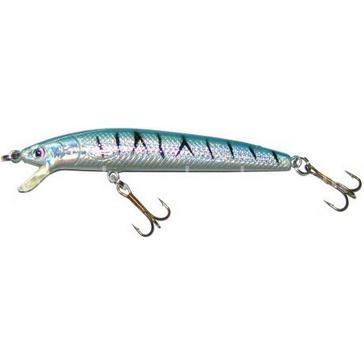 Blue FLADEN Fishing Minnow 9Cm Blue Mackerell