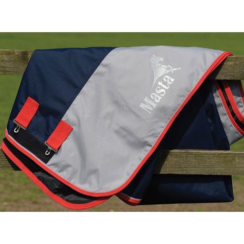 Navy-Grey MASTA Avante Light Turnout Rug