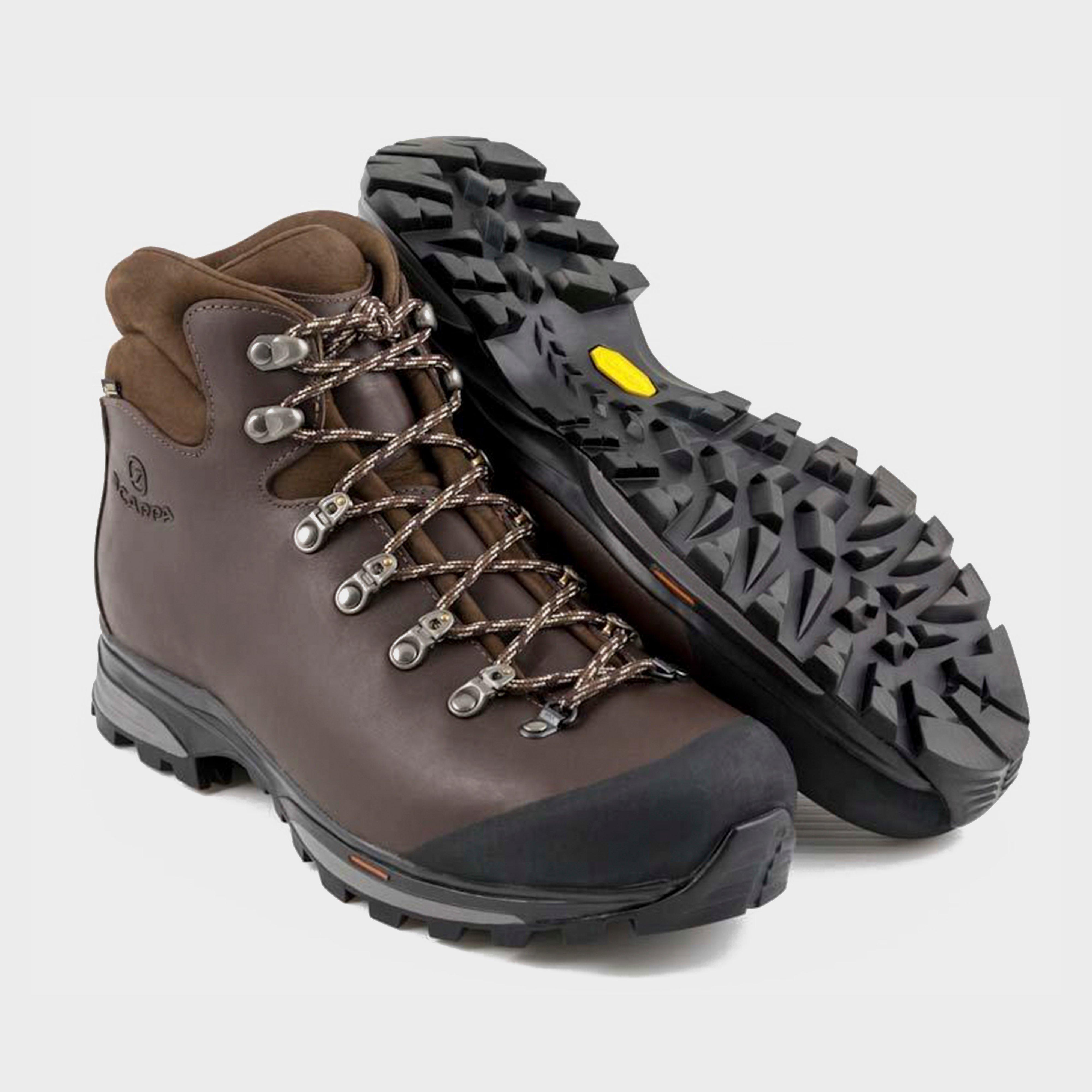 black waterproof walking boots