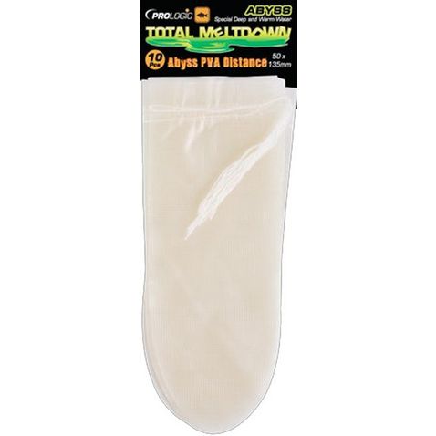 Nocolour LAST METRE Abyss PVA Distance Bags with String, 50 x 135mm