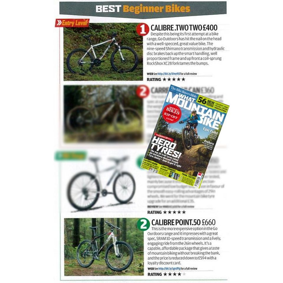 Calibre two two mountain bike price clearance