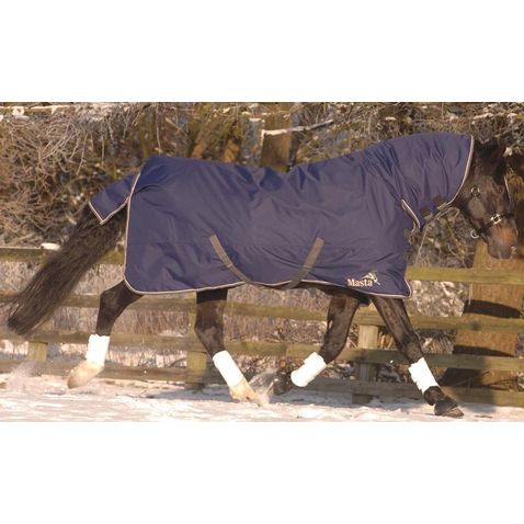 Navy Blue MASTA Avante 170 Fixed Neck Turnout Rug