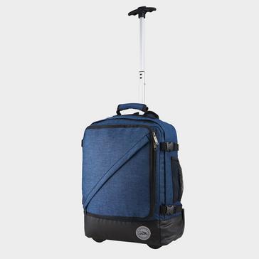 ATLANTIC BLUE Cabin Max Greenwich 30l Hybrid Carry On Backpack With Trolley - 45x36x20 Cm
