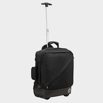 Black Cabin Max Greenwich 30l Hybrid Carry On Backpack With Trolley - 45x36x20 Cm