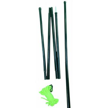 Black HI-GEAR Upright Awning Pole Set