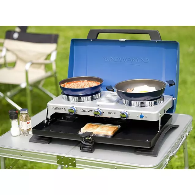 Campingaz Xcelerate™ 400ST Double Burner Stove and Toaster GO