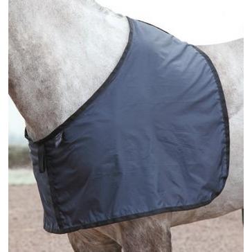 Blue Shires Satin Anti-Rub Bib Navy