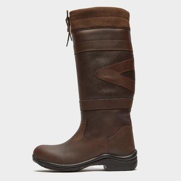 Brown Toggi Womens Canyon Riding Boots Chocolate