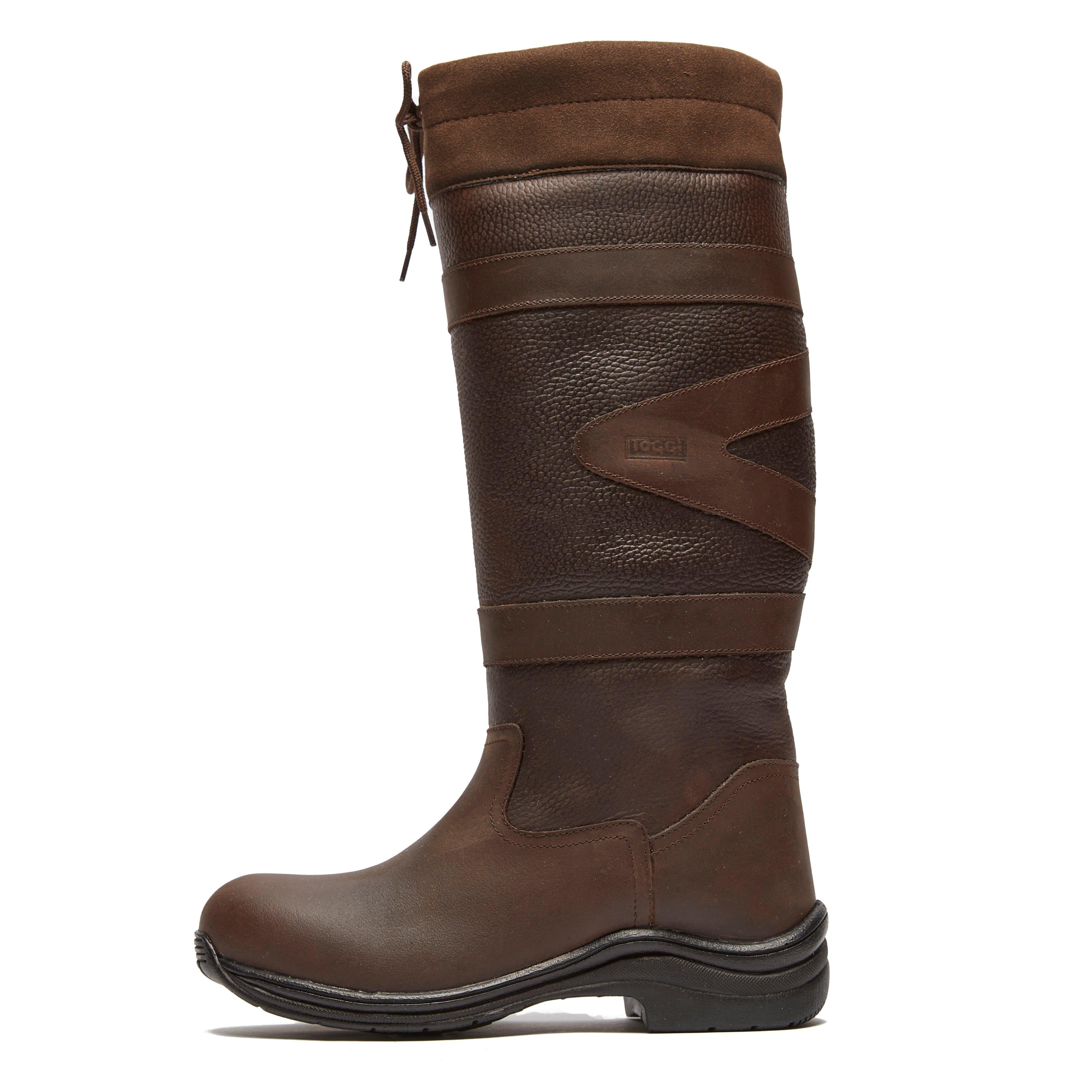 Womens Canyon Riding Boots Chocolate