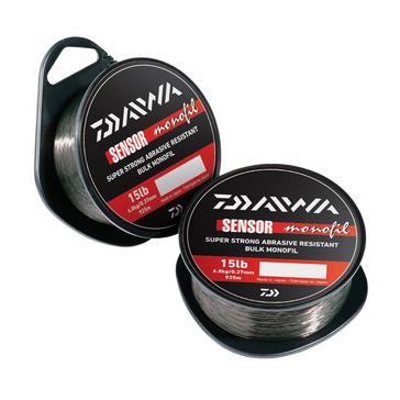 Grey Daiwa Sensor 300m Mono 6lb