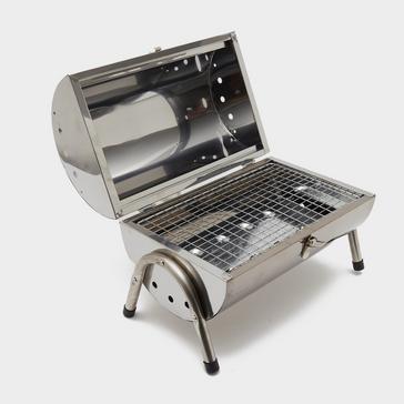 Silver HI-GEAR Stainless Steel Double Sided BBQ