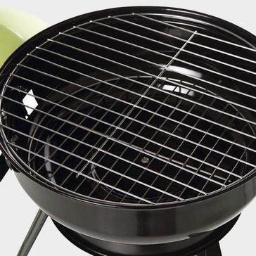 Black HI-GEAR Folding Leg BBQ Grill