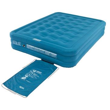 Blue COLEMAN Extra Durable Raised Double Airbed
