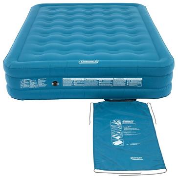 Blue COLEMAN Extra Durable Raised Double Airbed