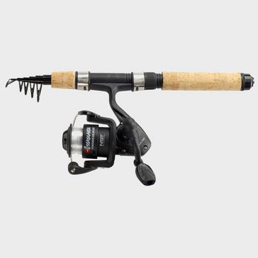 Black NGT Onamazu Telescopic Rod & Reel Combo