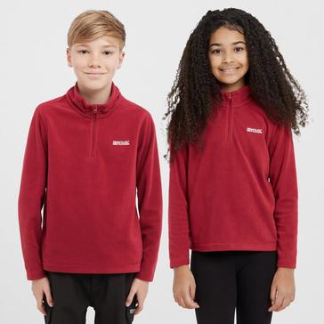 Red Regatta Kids Hot Shot II Fleece Rumba Red