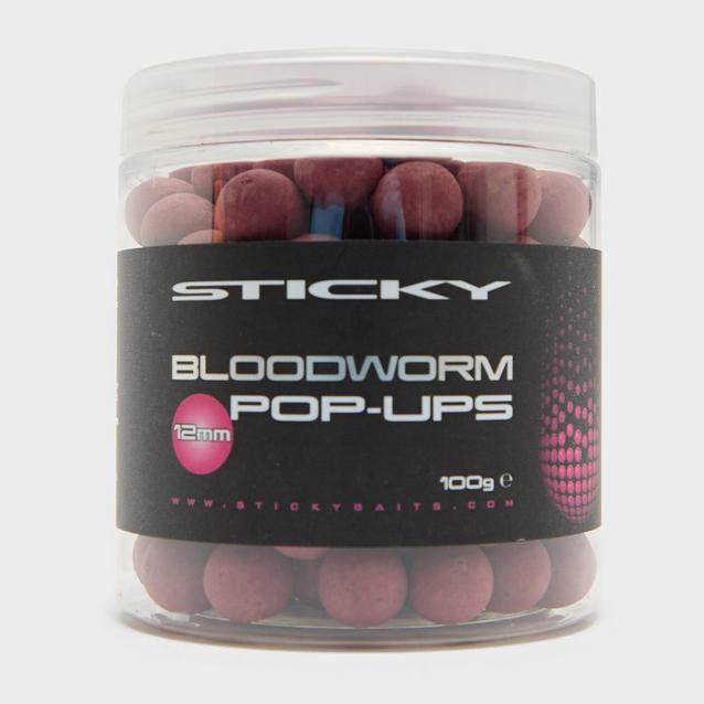 Brown Sticky Baits Bloodworm Pops 12Mm image 1
