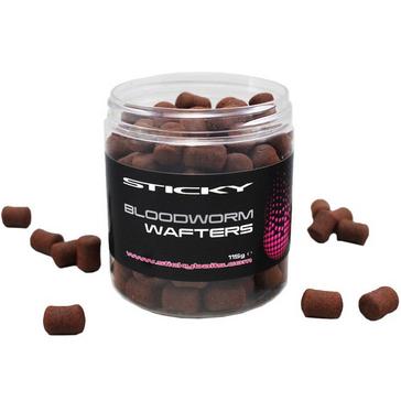 Brown Sticky Baits Bloodworm Wafters