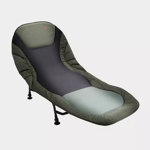 NGT Specimen Fishing Camping Anglers Reclining Lightweight Bedchair with  Pillow