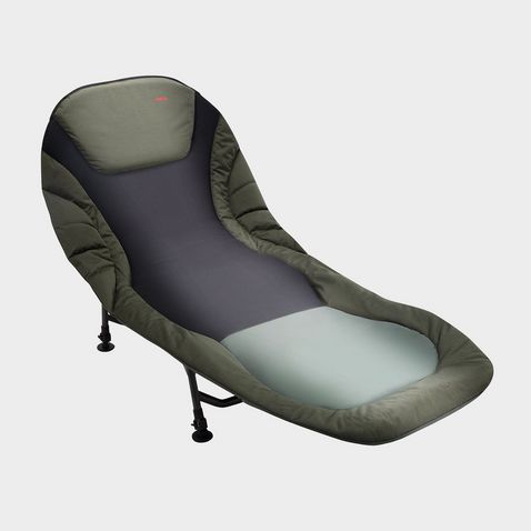 NGT 6 Leg Recliner Bedchair Carp Fising + 5 Season Sleeping Bag + Deluxe  Pillow 
