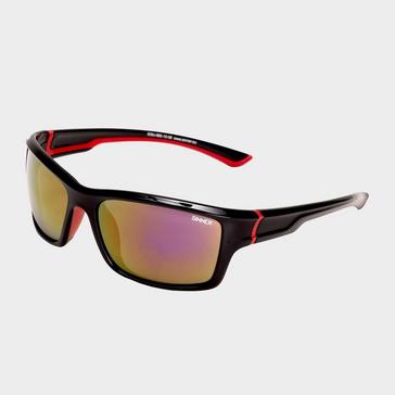 Black Sinner Cayo Sport Sunglasses Black Red