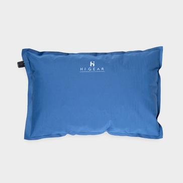 Blue HI-GEAR Dreamer Self-Inflating Pillow