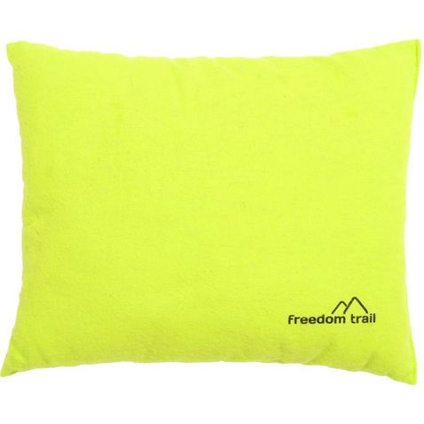 Lime FREEDOMTRAIL Flannel Pillow