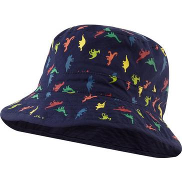Blue HI-GEAR Children's Reversible Bucket Hat