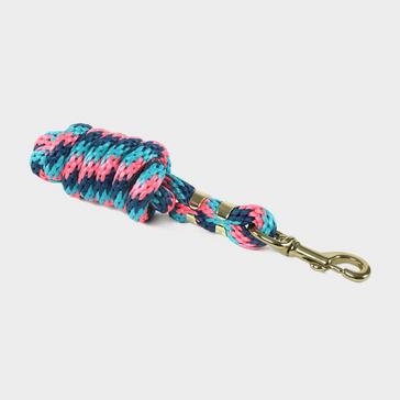 Multi Shires Topaz Leadrope Pink/Turquoise/Navy