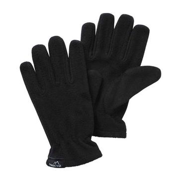 Black FREEDOM TRAIL Kids' Essential Fleece Gloves