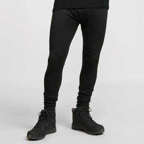 Black FREEDOMTRAIL Thermal Baselayer Long Johns (Unisex)