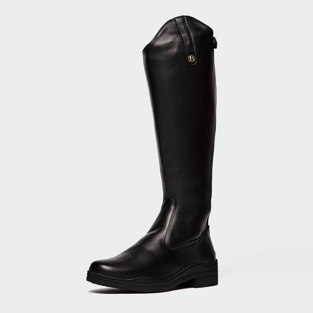 Brogini Womens Modena Synthetic Dress Riding Boots Black Naylors