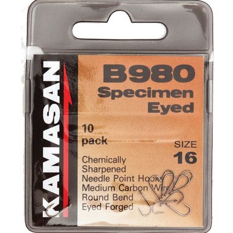 Kamasan B775 Carp Specialist Fishing Hooks Carp Specimen All Sizes Available 