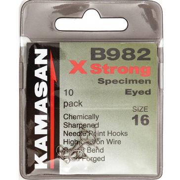 Pink Kamasan Hook Eyed B982 Size 20 10pk