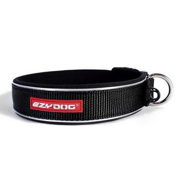 Black EzyDog Classic Neo Dog Collar Black