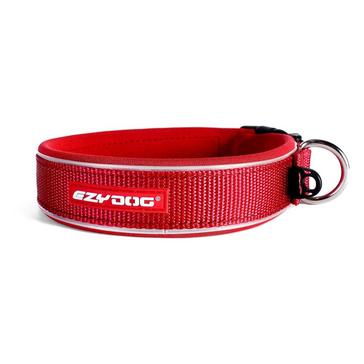 Red EzyDog Classic Neo Collar Red Medium